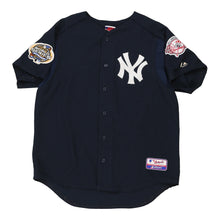  Vintage navy New York Yankees Majestic Jersey - mens xx-large