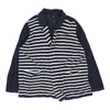 Nautica Striped Cardigan - 2XL Navy Cotton cardigan Nautica   