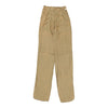 Vintage khaki Unbranded Trousers - womens 24" waist