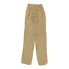 Vintage khaki Unbranded Trousers - womens 24" waist