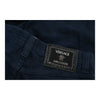 Versace Jeans Couture Skinny Fit Trousers - 28W UK 6 Blue Cotton Blend