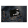 Love Moschino Skinny Fit Jeans - 26W UK 6 Blue Cotton Blend