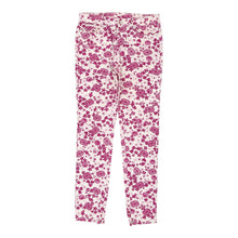  Dolce & Gabbana Floral Trousers - 31W UK 10 Pink Cotton Blend