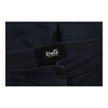 Dolce & Gabbana Trousers - 31W UK 10 Navy Cotton Blend