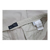 Armani Jeans Trousers - 34W UK 12 Cream Cotton Blend