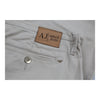 Armani Jeans Trousers - 34W UK 12 Cream Cotton Blend