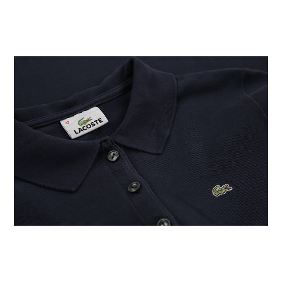 Lacoste Polo Shirt - XS Navy Cotton Blend