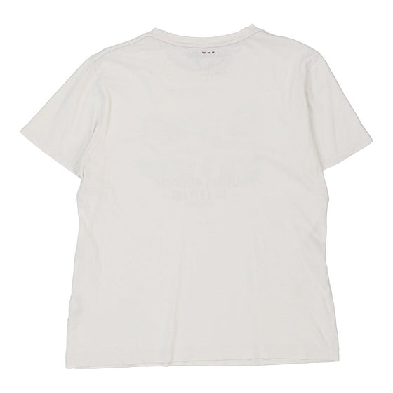 Napapijri T-Shirt - Large White Cotton