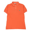 Vintageorange Lacoste Polo Shirt - mens small