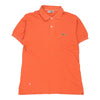 Vintageorange Lacoste Polo Shirt - mens small