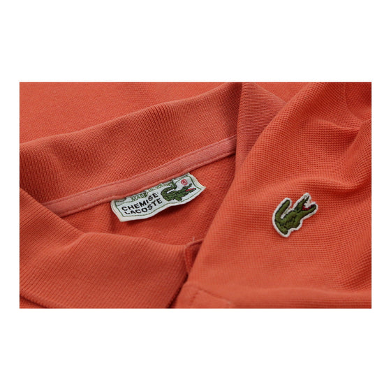 Vintageorange Lacoste Polo Shirt - mens small