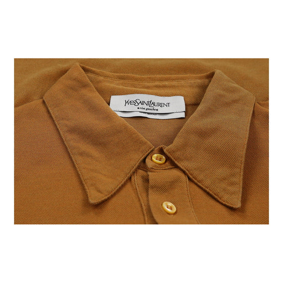 Vintagebrown Yves Saint Laurent Polo Shirt - mens medium