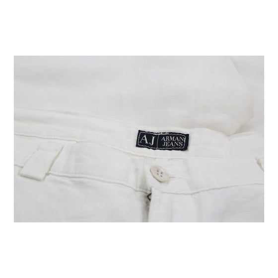 Vintagewhite Armani Jeans Trousers - mens 34" waist