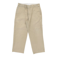  Dickies Trousers - 36W 26L Beige Polyester Blend trousers Dickies   