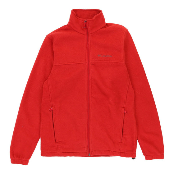 Columbia Fleece - Small Red Polyester fleece Columbia   