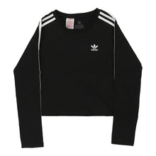  Vintage black Age 11-12 Adidas Sweatshirt - girls medium