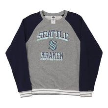  Vintage grey Age 12-13 Seattle Kraken Nhl Sweatshirt - boys large