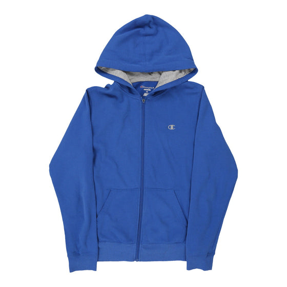 Vintage blue Age 13-14 Champion Hoodie - boys x-large