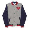 Vintage grey Age 15-16 Superman Baseball Jacket - boys small