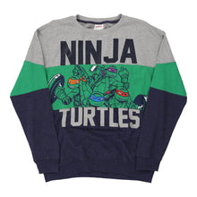  Vintage block colour Age 13-14 Ninja Turtles Nickelodeon Sweatshirt - boys x-large