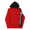 Vintage red Age 13-14 Champion Hoodie - boys x-large