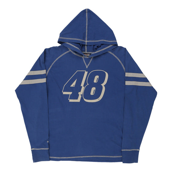 Vintage blue Jimmie Johnson Chase Authentics Hoodie - mens medium