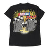 Pre-Loved black Race Schedule 2012 Nascar T-Shirt - mens medium