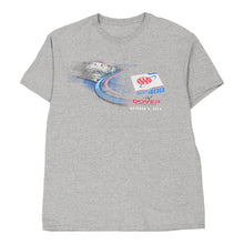  Pre-Loved grey Dover Monster Mile 400 Unbranded T-Shirt - mens medium