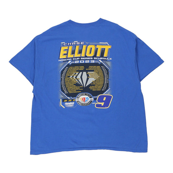 Vintage blue Chase Elliot 9 Hendrick T-Shirt - mens xxx-large