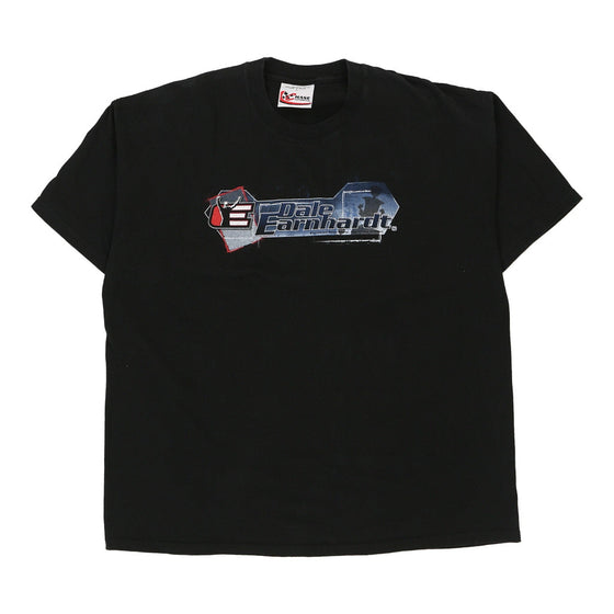 Vintage black Dale Earnhardt Chase Authentics T-Shirt - mens large