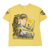 Vintage yellow Matt Kenseth M&O T-Shirt - mens large