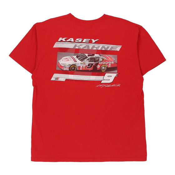 Vintage red Kasey Kahne Chase Authentics T-Shirt - mens large