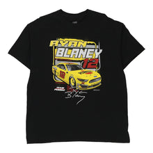  Vintage black Ryan Blaney Team Penske T-Shirt - mens x-large