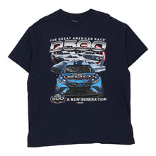  Vintage navy Daytona 500 2010 Nascar T-Shirt - mens x-large