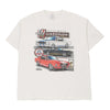 Vintage white Mustang Hanes T-Shirt - mens x-large