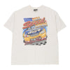 Vintage white Bobby Hamilton Chase Authentics T-Shirt - mens x-large