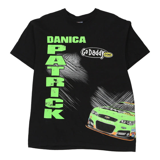 Vintage black Danica Patrick Nascar T-Shirt - mens x-large