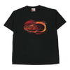 Vintage black Chase Authentics T-Shirt - mens large