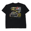 Vintage black Jeff Burton Chase Authentics T-Shirt - mens x-large