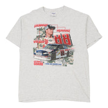  Vintage grey Dale Jr Gildan T-Shirt - mens large