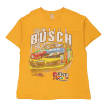  Vintage yellow Kyle Busch Nascar T-Shirt - mens x-large