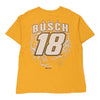 Vintage yellow Kyle Busch Nascar T-Shirt - mens x-large