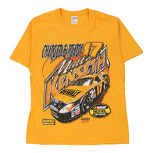  Vintage yellow Matt Kenseth Gildan T-Shirt - mens large