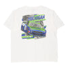 Vintage white Nascar T-Shirt - mens x-large