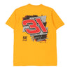 Vintage yellow Ryan Newman Chase Authentics T-Shirt - mens large