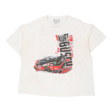  Vintage white Kurt Busch Chase Authentics T-Shirt - mens xx-large