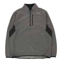  Vintage grey Oakley 1/4 Zip - mens xx-large