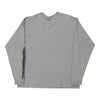 Vintage grey Nike Long Sleeve T-Shirt - mens x-large