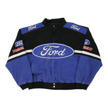  Vintage block colour Ford Racing Champions Apparel Jacket - mens x-large