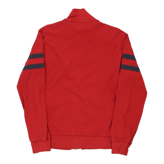 Vintage red Ralph Lauren Zip Up - mens medium